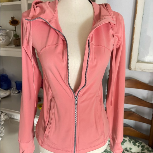 Love Tree Peach Athletic Zip-Up Jacket - Picture 1 of 16